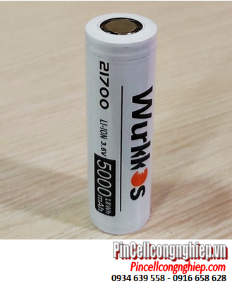 WƯKKOS 21700, Pin sạc Lithium Li-ion 3.7v WƯKKOS 21700 (5000mAh, 18Wh) chính hãng